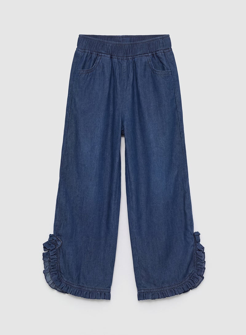 ال سي وايكيكي جينز بيبي بناتي - Image 1